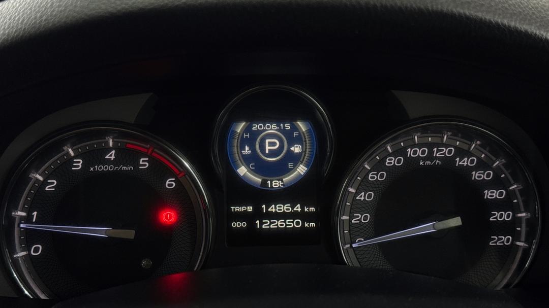 2017 Isuzu MU-X Ls-u (4x4), Automatic, 122650 km, Odometer View