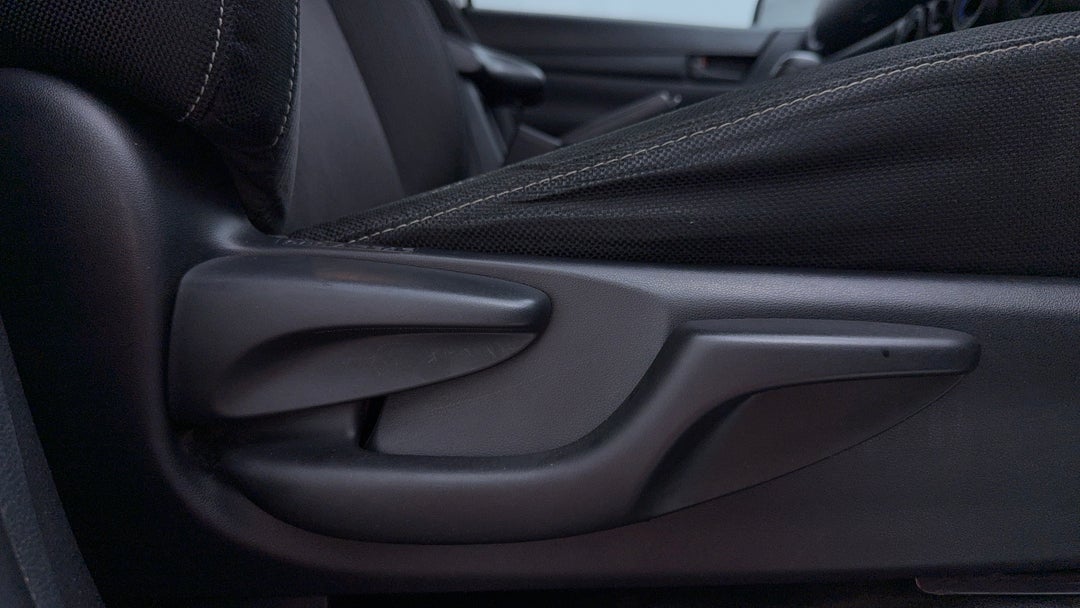 Drivers Side Adjustment Panel