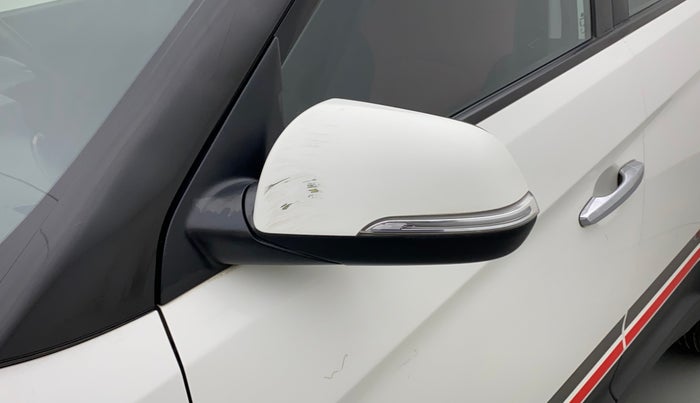 2016 Hyundai Creta SX PLUS  ANNIVERSARY EDITION 1.6 PETROL, Petrol, Manual, 55,856 km, Left rear-view mirror - Minor scratches