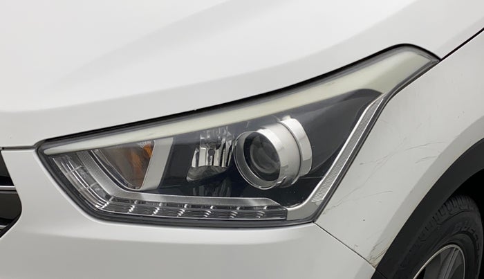 2016 Hyundai Creta SX PLUS  ANNIVERSARY EDITION 1.6 PETROL, Petrol, Manual, 55,856 km, Left headlight - Minor scratches