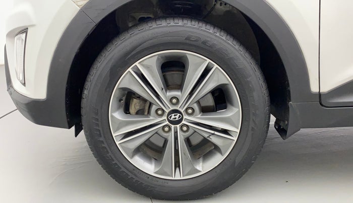 2016 Hyundai Creta SX PLUS  ANNIVERSARY EDITION 1.6 PETROL, Petrol, Manual, 55,856 km, Left Front Wheel