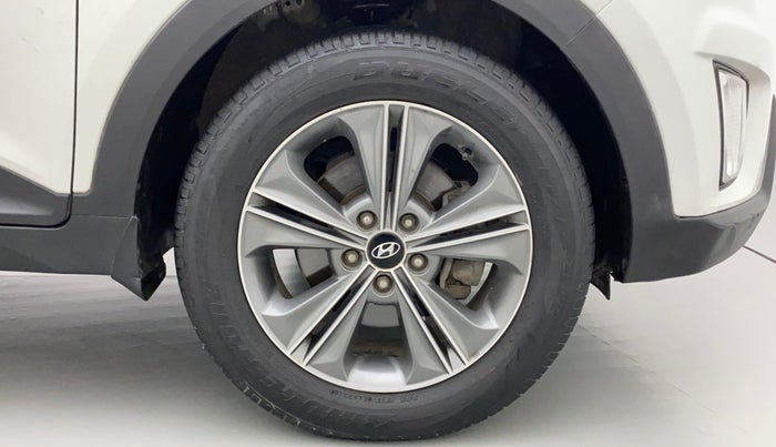 2016 Hyundai Creta SX PLUS  ANNIVERSARY EDITION 1.6 PETROL, Petrol, Manual, 55,856 km, Right Front Wheel
