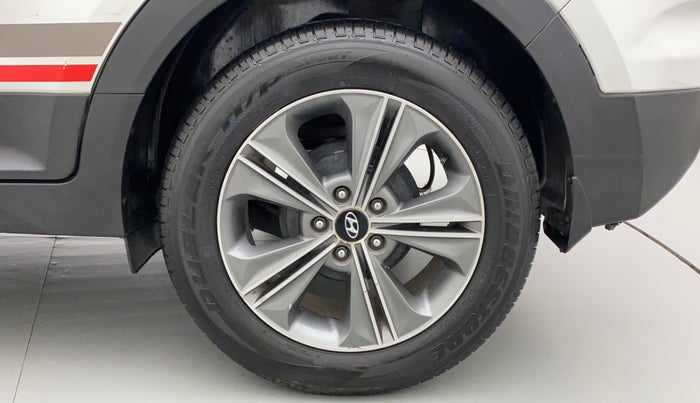 2016 Hyundai Creta SX PLUS  ANNIVERSARY EDITION 1.6 PETROL, Petrol, Manual, 55,856 km, Left Rear Wheel