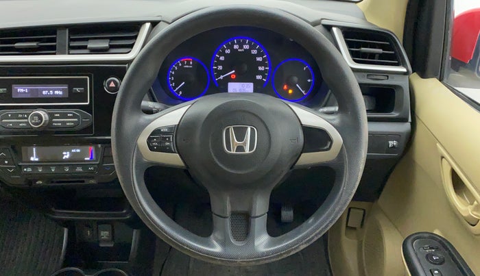 2016 Honda Brio S MT, Petrol, Manual, 61,916 km, Steering Wheel Close Up