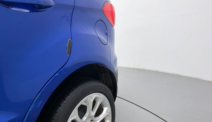 2018 Ford Ecosport 1.5 TITANIUM PLUS TI VCT AT, Petrol, Automatic, 39,722 km, Left quarter panel - Slightly dented