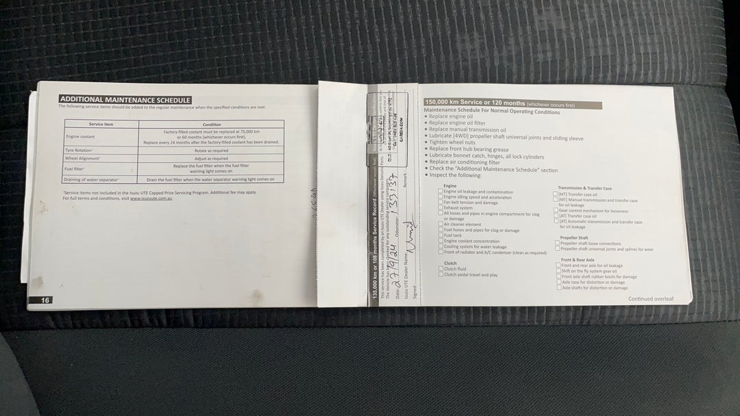 2018 Isuzu D-MAX Sx (4x4), Automatic, 133140 km, Service History