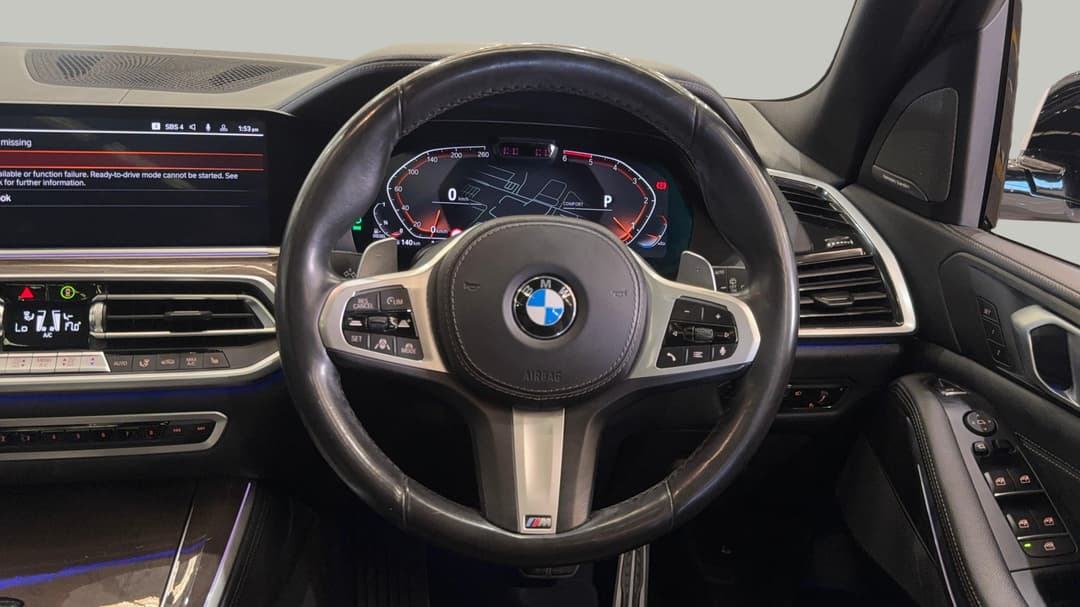2021 BMW X5 xDrive30d M Sport, Automatic, 42002 km, Steering Wheel Close-up