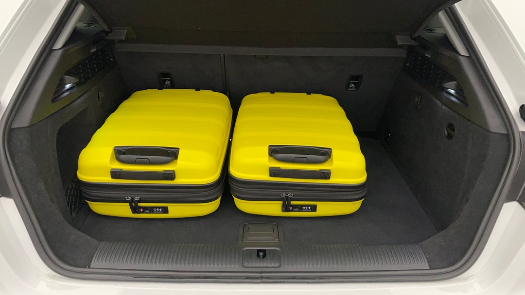 Boot Inside View with Luggage