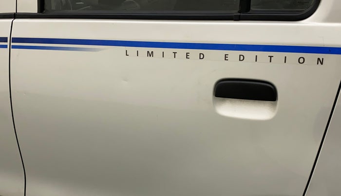 2014 Maruti Wagon R 1.0 LXI, Petrol, Manual, 57,764 km, Rear left door - Graphic sticker