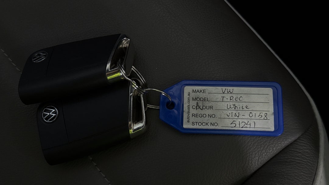 2021 Volkswagen T-roc 140tsi Sport, Automatic, 84710 km, Key Close-up