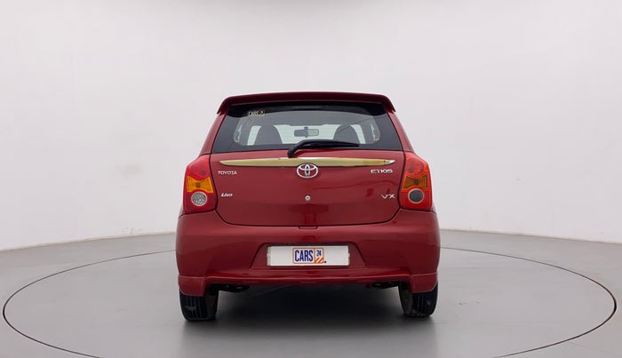 2011 Toyota Etios Liva VX, Petrol, Manual, 1,21,217 km, Back/Rear