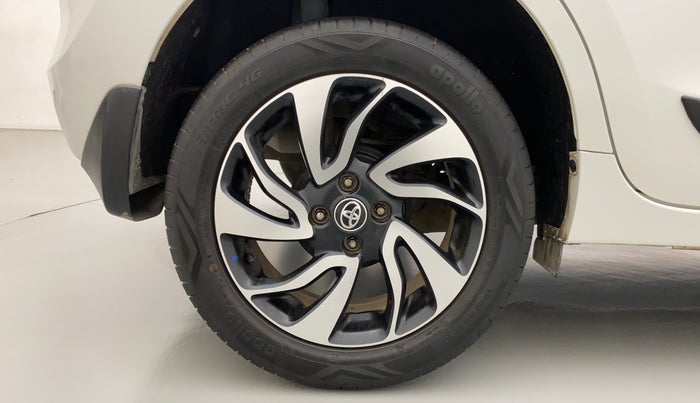 2021 Toyota Glanza V CVT, Petrol, Automatic, 12,500 km, Right Rear Wheel