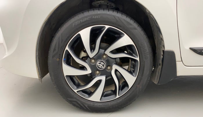 2021 Toyota Glanza V CVT, Petrol, Automatic, 12,500 km, Left Front Wheel