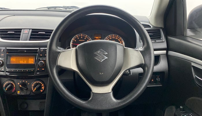 2015 Maruti Swift VXI D, Petrol, Manual, 32,764 km, Steering Wheel Close Up
