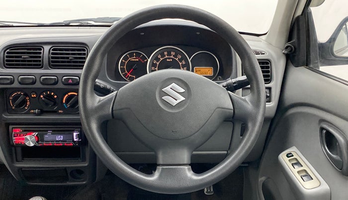 2014 Maruti Alto K10 VXI P, Petrol, Manual, 46,043 km, Steering Wheel Close Up