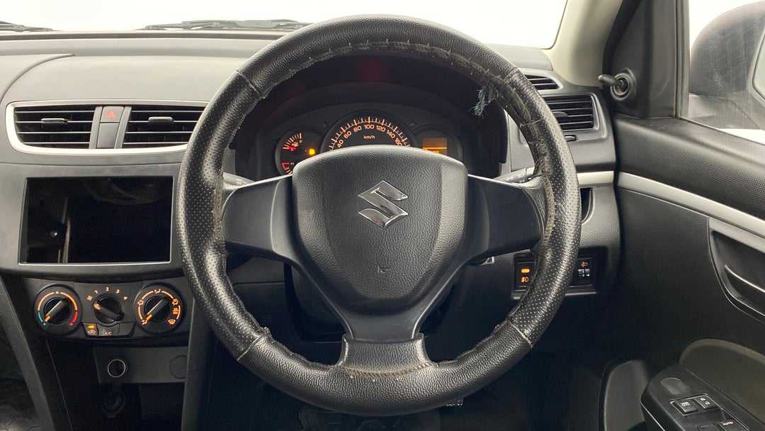 Steering Wheel Close Up
