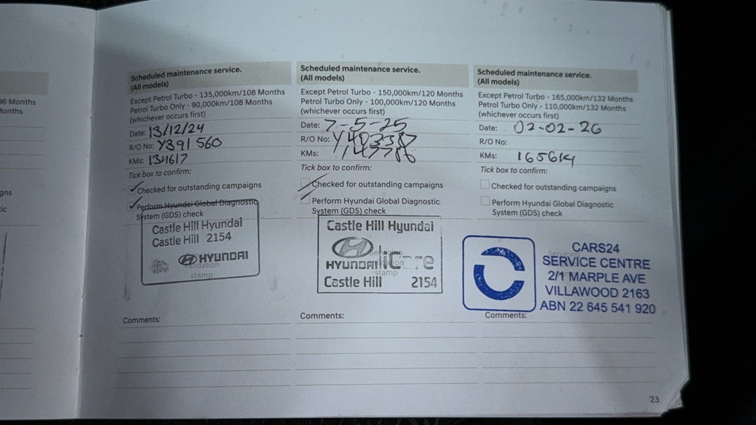 2019 Hyundai i30 Active, Automatic, 165648 km, Service History