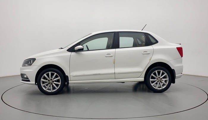 2018 Volkswagen Ameo HIGHLINE PLUS 1.5L AT 16 ALLOY, Diesel, Automatic, 35,770 km, Left Side