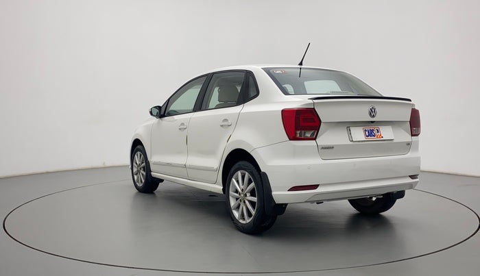 2018 Volkswagen Ameo HIGHLINE PLUS 1.5L AT 16 ALLOY, Diesel, Automatic, 35,770 km, Left Back Diagonal