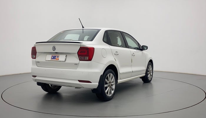 2018 Volkswagen Ameo HIGHLINE PLUS 1.5L AT 16 ALLOY, Diesel, Automatic, 35,770 km, Right Back Diagonal
