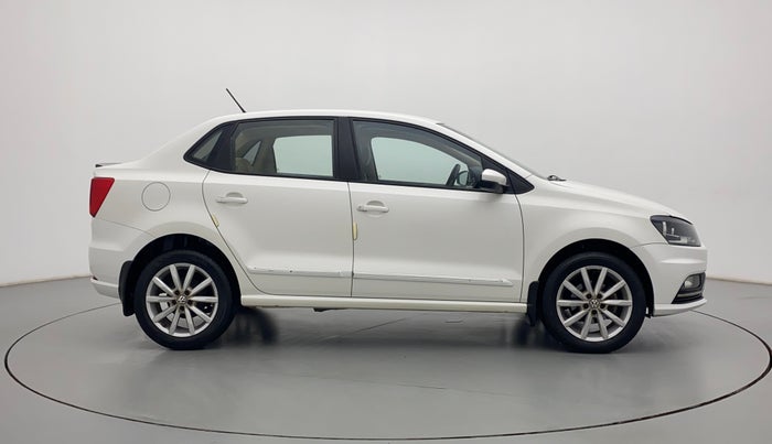 2018 Volkswagen Ameo HIGHLINE PLUS 1.5L AT 16 ALLOY, Diesel, Automatic, 35,770 km, Right Side View