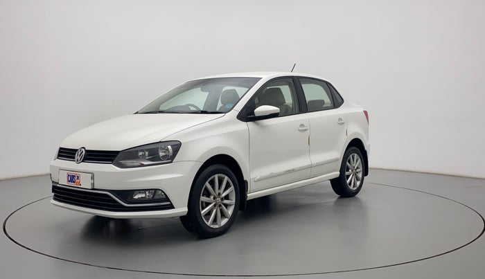 2018 Volkswagen Ameo HIGHLINE PLUS 1.5L AT 16 ALLOY, Diesel, Automatic, 35,770 km, Left Front Diagonal