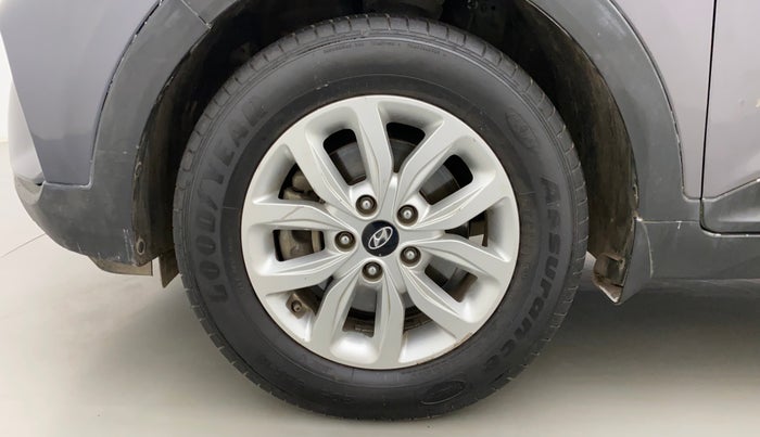 2018 Hyundai Creta SX 1.6 DIESEL, Diesel, Manual, 1,28,412 km, Left Front Wheel