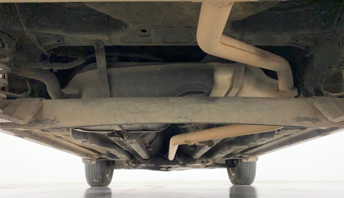 2018 Hyundai Creta SX 1.6 DIESEL, Diesel, Manual, 1,28,412 km, Rear Underbody