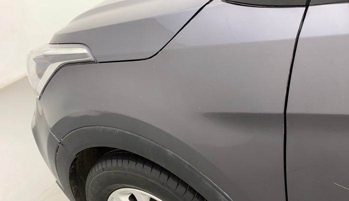 2018 Hyundai Creta SX 1.6 DIESEL, Diesel, Manual, 1,28,412 km, Left fender - Slightly dented