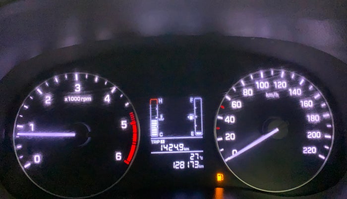 2018 Hyundai Creta SX 1.6 DIESEL, Diesel, Manual, 1,28,412 km, Odometer Image
