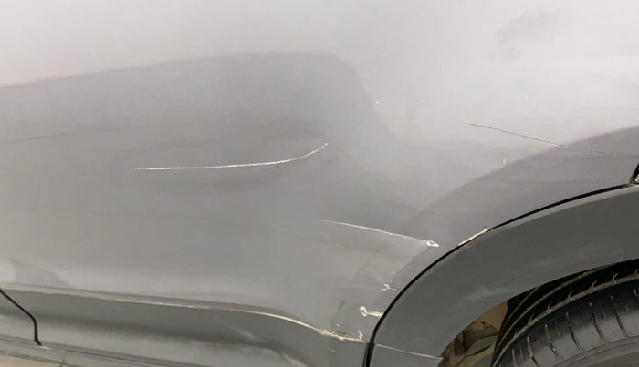 2018 Hyundai Creta SX 1.6 DIESEL, Diesel, Manual, 1,28,412 km, Rear left door - Slightly dented