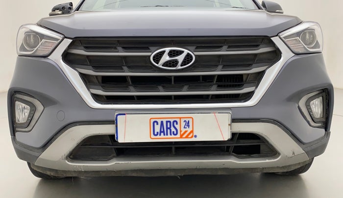 2018 Hyundai Creta SX 1.6 DIESEL, Diesel, Manual, 1,28,412 km, Front bumper - Paint has minor damage