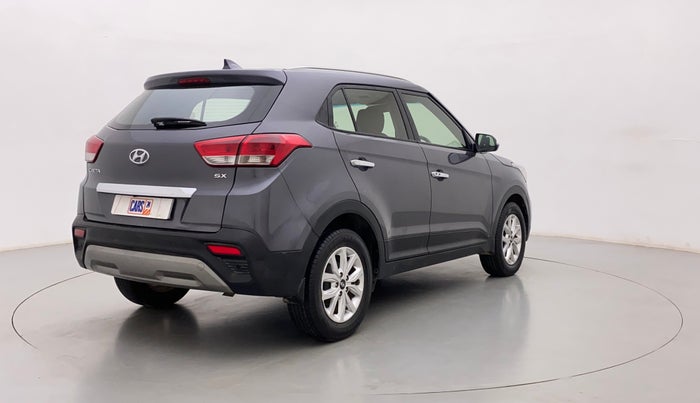 2018 Hyundai Creta SX 1.6 DIESEL, Diesel, Manual, 1,28,412 km, Right Back Diagonal