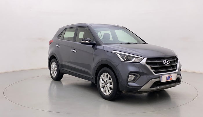 2018 Hyundai Creta SX 1.6 DIESEL, Diesel, Manual, 1,28,412 km, Right Front Diagonal