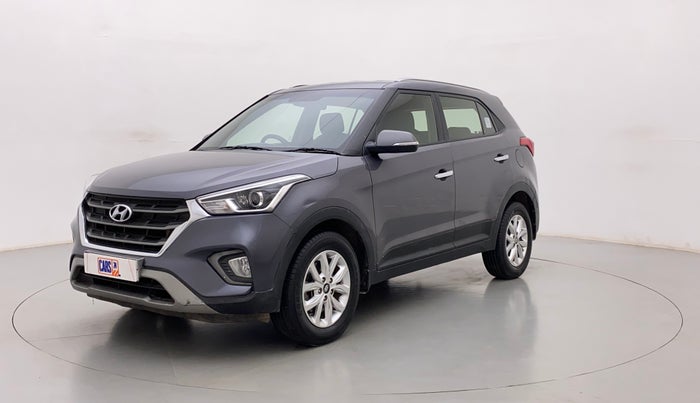 2018 Hyundai Creta SX 1.6 DIESEL, Diesel, Manual, 1,28,412 km, Left Front Diagonal