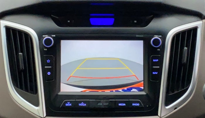 2018 Hyundai Creta SX 1.6 DIESEL, Diesel, Manual, 1,28,412 km, Parking Camera