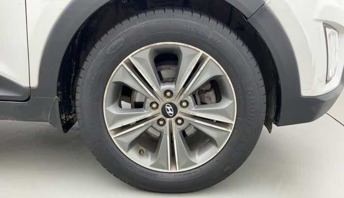 2016 Hyundai Creta SX PLUS AT 1.6 PETROL, Petrol, Automatic, 74,364 km, Right Front Wheel