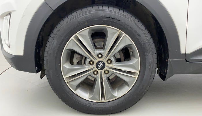 2016 Hyundai Creta SX PLUS AT 1.6 PETROL, Petrol, Automatic, 74,364 km, Left Front Wheel