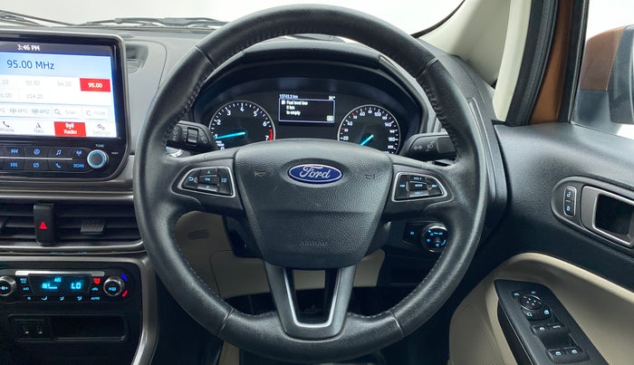 2019 Ford Ecosport 1.5 TITANIUM TI VCT, Petrol, Manual, 13,914 km, Steering Wheel Close Up