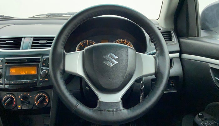 2015 Maruti Swift VDI ABS, Diesel, Manual, Steering Wheel Close Up