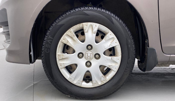 2014 Honda Brio S MT, Petrol, Manual, 75,029 km, Left Front Wheel