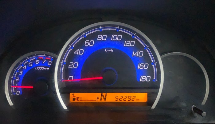 2017 Maruti Wagon R 1.0 VXI AMT, Petrol, Automatic, 52,474 km, Odometer Image