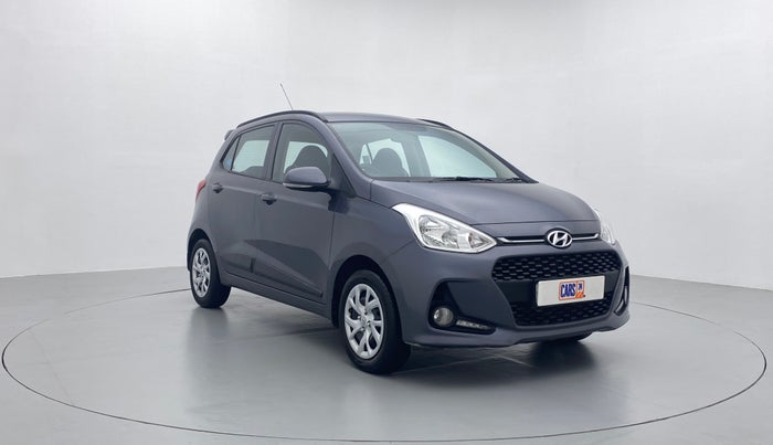 2019 Hyundai Grand i10 SPORTZ 1.2 KAPPA VTVT, Petrol, Manual, 3,745 km, Right Front Diagonal