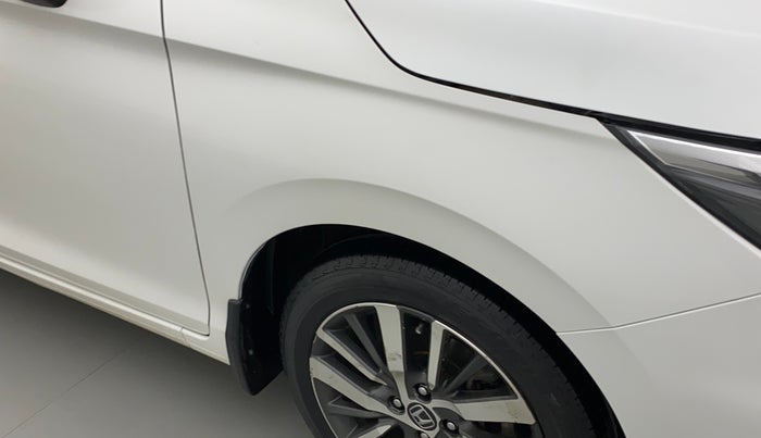2020 Honda City 1.5L I-VTEC ZX CVT, Petrol, Automatic, 34,860 km, Right fender - Paint has minor damage