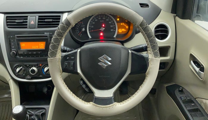2016 Maruti Celerio ZXI, Petrol, Manual, 1,23,186 km, Steering Wheel Close Up