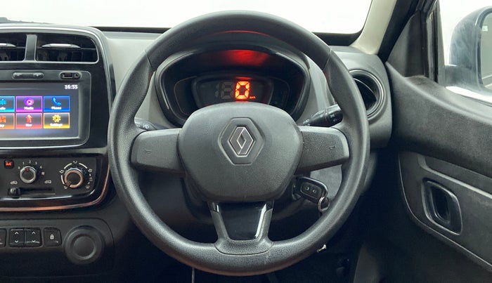 2018 Renault Kwid RXT, Petrol, Manual, 26,097 km, Steering Wheel Close Up