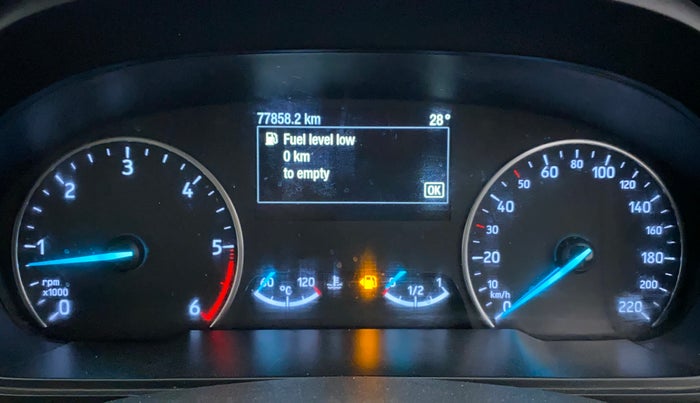 2019 Ford Ecosport TITANIUM 1.5L DIESEL, Diesel, Manual, 77,858 km, Odometer Image
