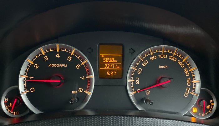 2015 Maruti Swift VXI, Petrol, Manual, 33,509 km, Odometer Image