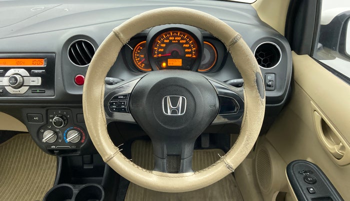 2014 Honda Amaze 1.5 SMT I DTEC, Diesel, Manual, 99,066 km, Steering Wheel Close Up
