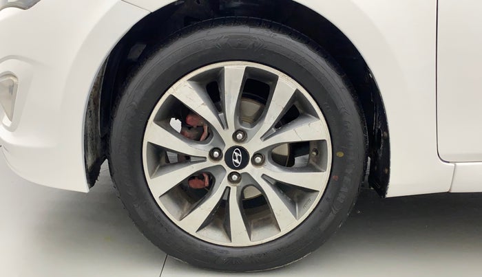 2016 Hyundai Verna 1.6 CRDI SX, Diesel, Manual, 1,15,155 km, Left Front Wheel